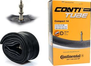 Continental Dętka Continental Compact 14'' x 1,25'' - 1,75'' wentyl dunlop 26 mm uniwersalny 1