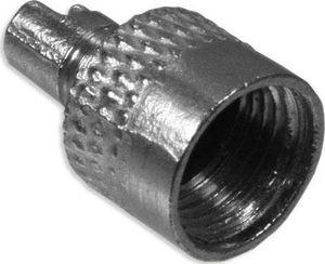 Nakrętka wentyla samochodowego KA-3, metalowa z kluczem do wentyli uniwersalny 2