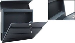 Goodhome Skrzynka na listy antracyt GOODHOME 4