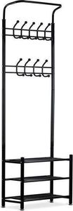 Goodhome Wieszak na ubrania +szafka regał półka na buty Goodhome 2