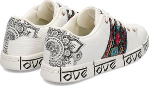 Desigual Desigual Cosmic Exotic - Sneakersy Damskie - 20SSKP26 1000 40 2