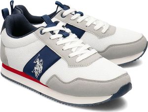 U.S. Polo Assn Buty męskie Exte białe r. 41 (NOBIL4250S0/MH1) 1