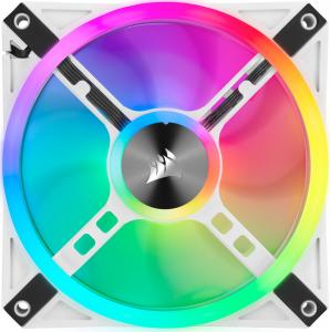 Wentylator Corsair iCUE QL120 RGB PWM 3-pack + Kontroler Biały (CO-9050104-WW) 6
