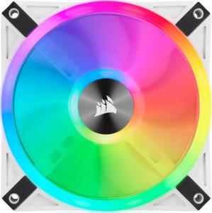 Wentylator Corsair iCUE QL120 RGB PWM 3-pack + Kontroler Biały (CO-9050104-WW) 7