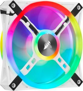 Wentylator Corsair iCUE QL120 RGB PWM 3-pack + Kontroler Biały (CO-9050104-WW) 8