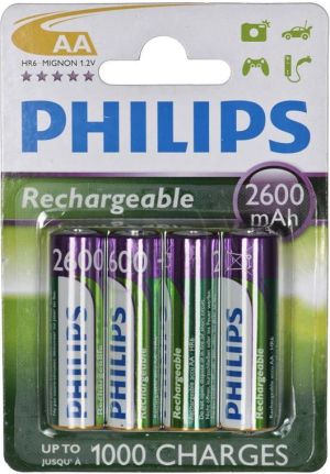 Philips Akumulator Multilife AA / R6 2600mAh 4 szt. 1