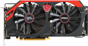 Karta graficzna MSI Radeon R9 280X Gaming 6GB GDDR5 (384 Bit), HDMI, DVI, 2x miniDP (R9 280X GAMING 6G) 2