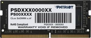 Pamięć do laptopa Patriot Signature, SODIMM, DDR4, 8 GB, 2666 MHz, CL19 (PSD48G266682S) 1