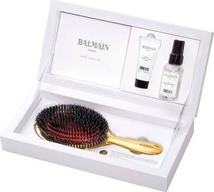 Balmain  Golden Boar Hair Spa Brush + Travel Argan Elixir 20ml + Travel Leave-In Conditioner, 50ml 1