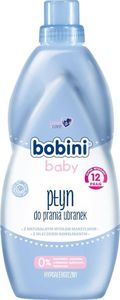 Bobini BOBINI_Baby płyn do prania ubranek niemowlęcych i dziecięcych z mleczkiem bawełnianym Hypoalergiczny 1l 1