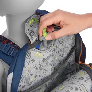 Coocazoo Plecak szkolny ScaleRale FreakaSneaka Orange Blue 4