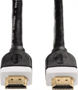Kabel Hama HDMI - HDMI 3m czarny (000396660000) 2