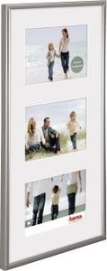 Ramka Hama GALERIA MADRID SREBRNA, 3 ZDJĘCIA 13 X18, 25 X 55 CM 2