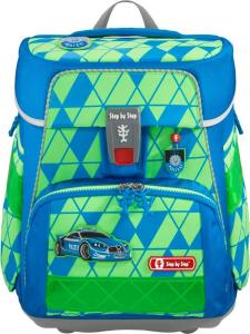 Step by Step Zestaw szkolny Space Neon Fancy Police niebieski 5 el. 2