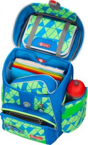 Step by Step Zestaw szkolny Space Neon Fancy Police niebieski 5 el. 6