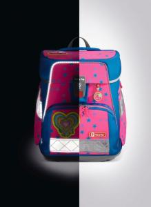 Step by Step Zestaw szkolny Space Neon Freaky Heartbeat różowy 5 el. 3