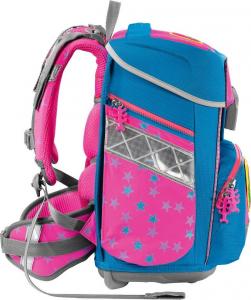 Step by Step Zestaw szkolny Space Neon Freaky Heartbeat różowy 5 el. 5