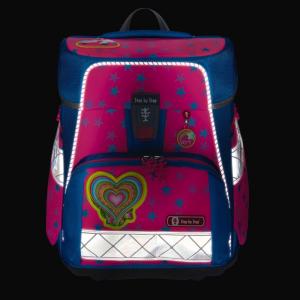 Step by Step Zestaw szkolny Space Neon Freaky Heartbeat różowy 5 el. 7