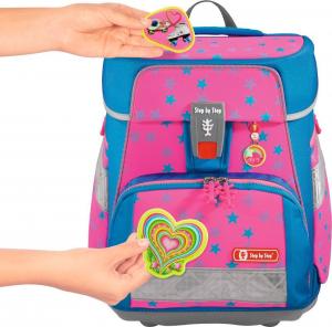 Step by Step Zestaw elementów wymiennych Magic Mags Freaky Heartbeat do plecaków Space/Grade/Cloud/Kid/2w1 Plus 3