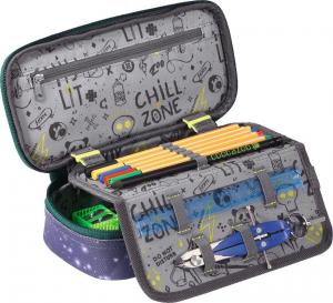 Piórnik Coocazoo PencilDenzel Ocean Emotion Galaxy Blue 2