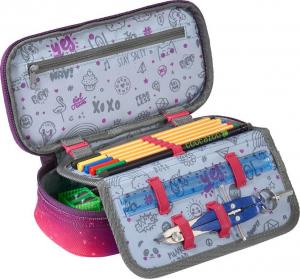 Piórnik Coocazoo PencilDenzel Ocean Emotion Galaxy Pink 2