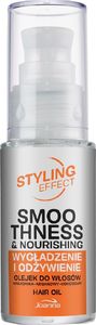Joanna Styling Effect Smoo Thness Hair Oil Olejek do włosów Wygładzenie Odżywienie 30ml 1