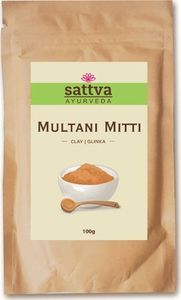 Sattva Rozjaśniająca glinka do twarzy Multani Mitti 100g 1