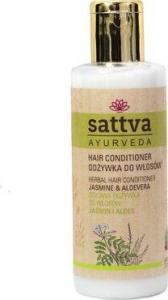 Sattva Herbal Hair Conditioner odżywka do włosów Jasmine & Aloevera 210ml 1