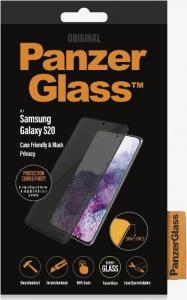 PanzerGlass Szkło hartowane do Samsung Galaxy S20 Privacy Case Friendly Black (P7219) 2