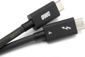 Kabel USB OWC Thunderbolt - USB-C 0.7 m Czarny (OWCCBLT3PC0.7BP) 2