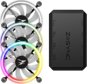 Wentylator Zalman LF120A3 3-pack + Kontroler Z-SYNC (ZM-LF120A3) 2