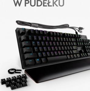 Klawiatura Logitech G513 Carbon GX Red (920-009340) 9