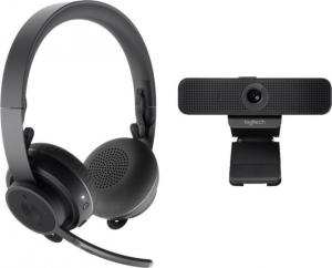 Słuchawki Logitech Zone Wireless + kamera C925e Bundle 1