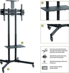 Sunne Stojak podłogowy S112 37'' - 70'' 2