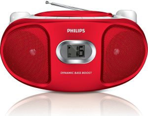 Radioodtwarzacz Philips AZ105R Czerwony 1