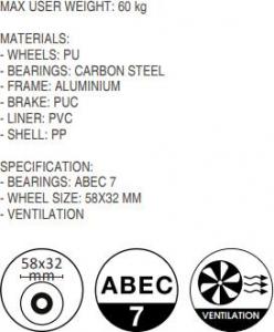 CoolSlide WROTKI LADY PERSEI BLACK 40 2