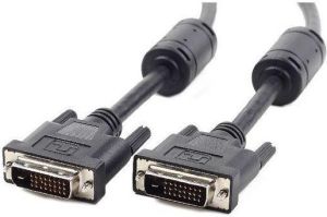 Kabel Gembird DVI-D - DVI-D 4.5m czarny (CC-DVI2-BK-15) 1