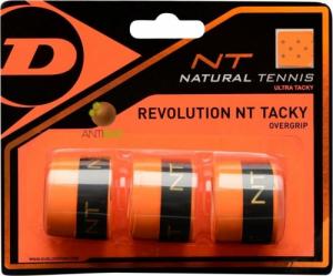 Dunlop Overgrip DUNLOP NT TACKY with copper wires, 3pcs orange 1