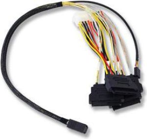 LSI kabel LSI00412 mini SAS do SATA 0.6m (CBL-SFF8643-SAS8482SB-06M) 1