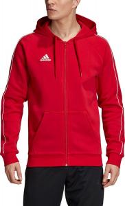 Adidas Bluza męska Core 18 Fz Hoody czerwona r. S (FT8071) 3