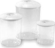 Magic Vac Magic Vac FAMILY CONTAINER Set of round containers with lid of 1.5L 1