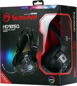 Słuchawki Marvo HG9015G Czarne (QMMWM15UGB00) 6