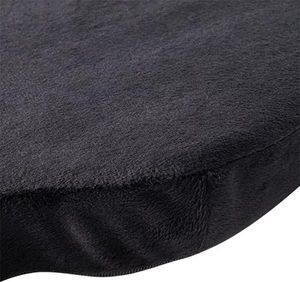 Ortopedyczna poduszka, plastikowa końcówka odporna na nacisk, ergonomiczna, czarny, pianka z efektem pamięci 3