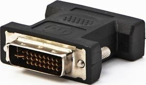 Adapter AV DVI-I - D-Sub (VGA) czarny 1