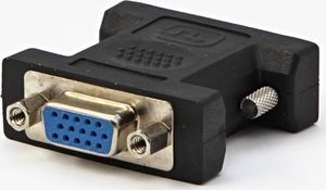 Adapter AV DVI-I - D-Sub (VGA) czarny 2