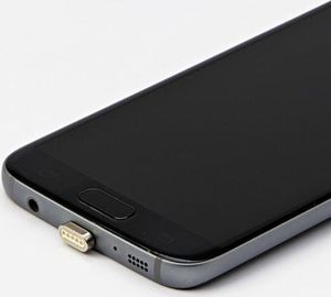 USB (2.0) Redukcja, Magnetický konec-USB micro (2.0) M, 0, srebrna, redukcja do kabla magnetycznego 2