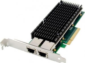 Karta sieciowa MicroConnect PCIe x8 Dual RJ45 10 GbE 1