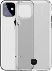 Baseus Przezroczyste etui silikonowe Baseus do iPhone 11 6,1'' (czarne) 3