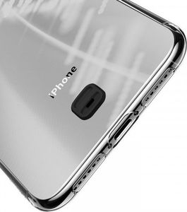 Baseus Przezroczyste etui silikonowe Baseus do iPhone 11 6,1'' (czarne) 4