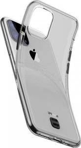 Baseus Przezroczyste etui silikonowe Baseus do iPhone 11 6,1'' (czarne) 5